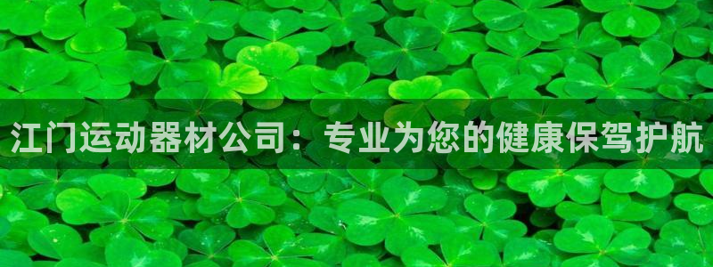 意昂3集团E.ON：江门运动器材公司：专业为您的健康