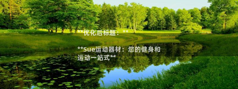 意昂3官网：**优化后标题：**

**Sue运动器