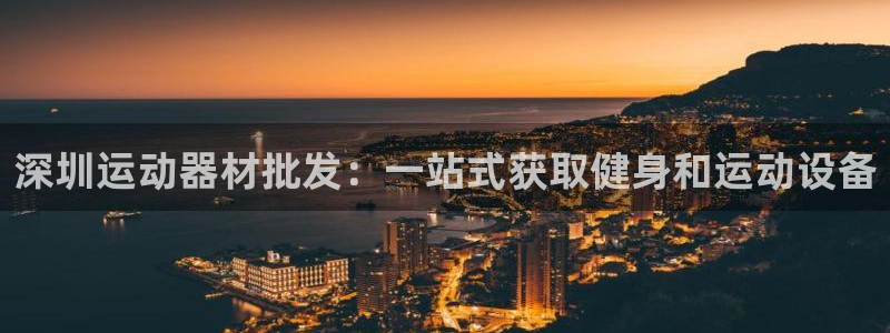 意昂体育3注册：深圳运动器材批发：一站式获取健身和运