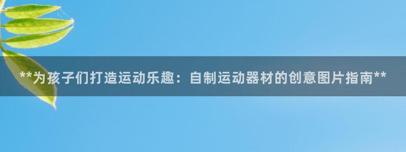 意昂体育3平台注册要钱吗：**为孩子们打造运动乐趣：自制运动